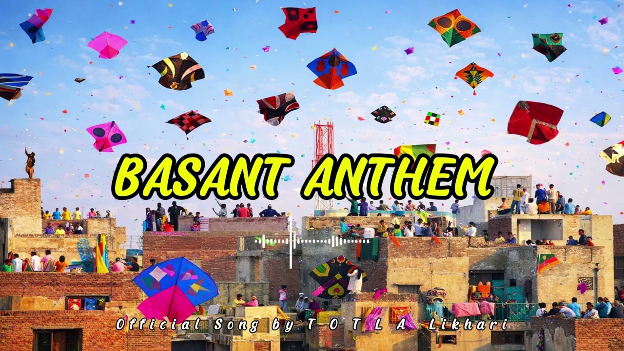 Guddiaan Da Jashan | Basant Anthem 2026 | Lahore Basant Vibes | Official Music Video | @T O T L A