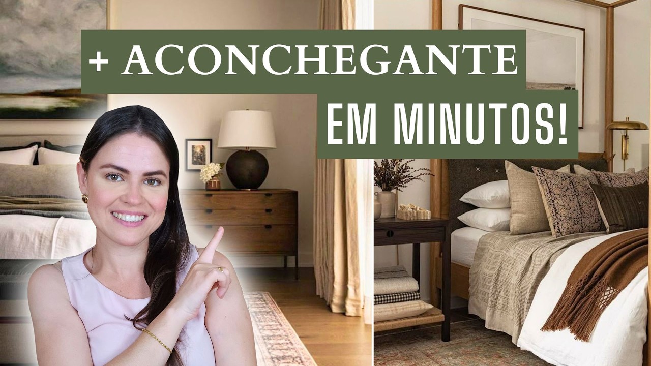 Decora&ccedil;&atilde;o de Quarto Aconchegante: 7 Dicas da Psicologia do Design