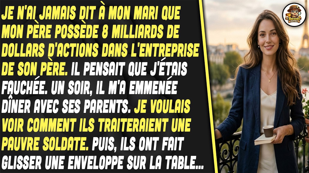 Mon Père A 8 Milliards Chez Mon Mari, Mais Ils Ont Tenté De Me Payer Pour Que Je Parte.