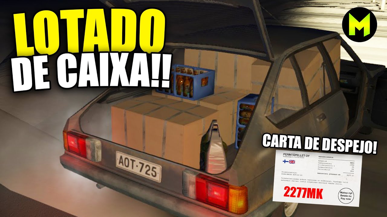 (#07) As CAIXAS quase não coube no CARRO! E ainda tem mais! Recebi a CARTA DE DESPEJO! #mywintercar