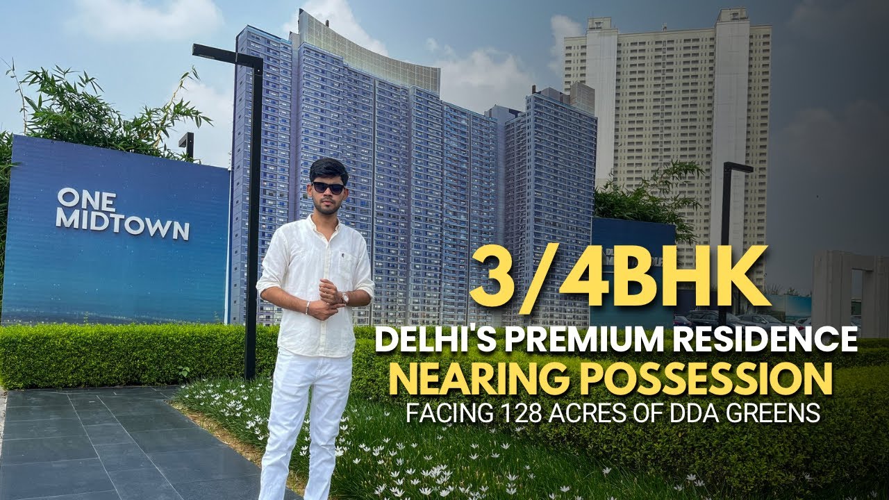 4BHK High Rise Apartment In West Delhi | DLF One Midtown, Moti Nagar | Ultra Luxury Project