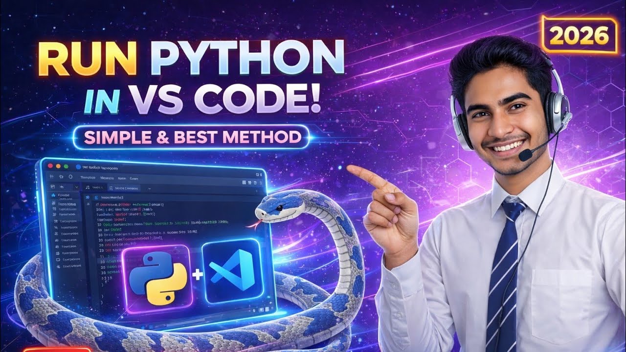  How to Run Python in VS Code (2026) | Step-by-Step Setup Guide