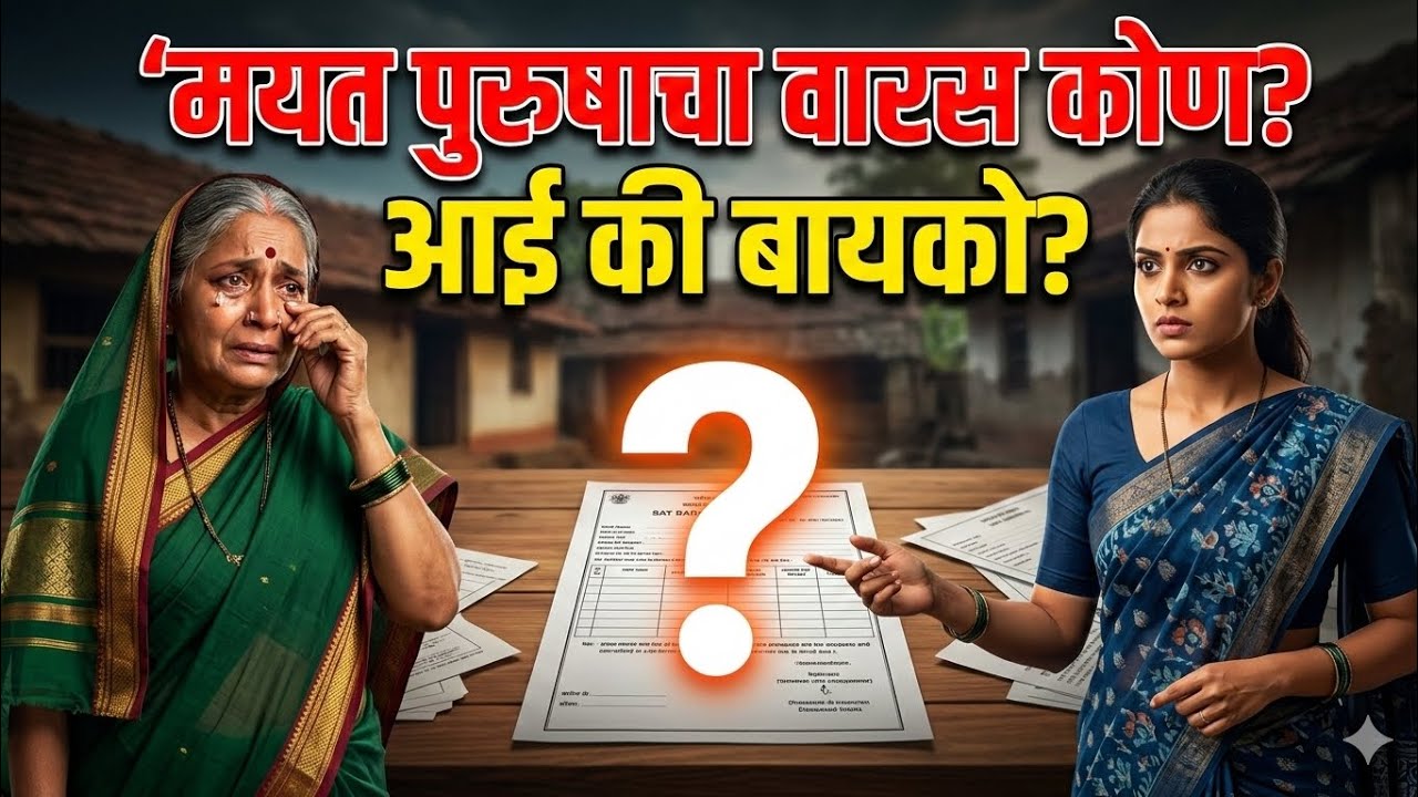  आई की बायको ?#property#propertylaw#vadiloparjitmalmatta#realestate#law#marathi#advocatechannel#big 