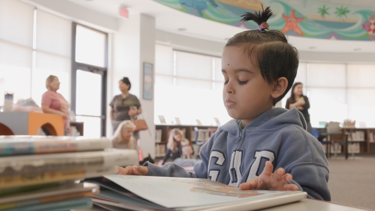 Take your Child to the Library Day at the Bell Whittington Public Library