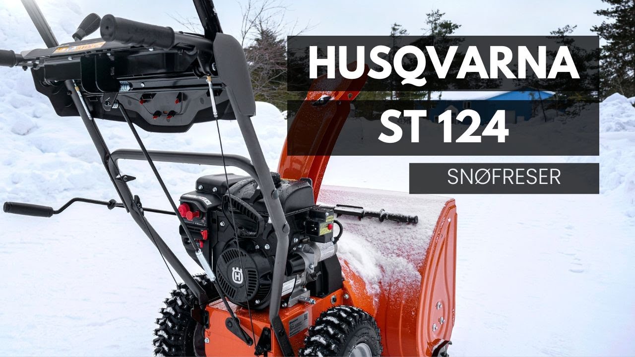 Husqvarna ST 124 Snøfreser