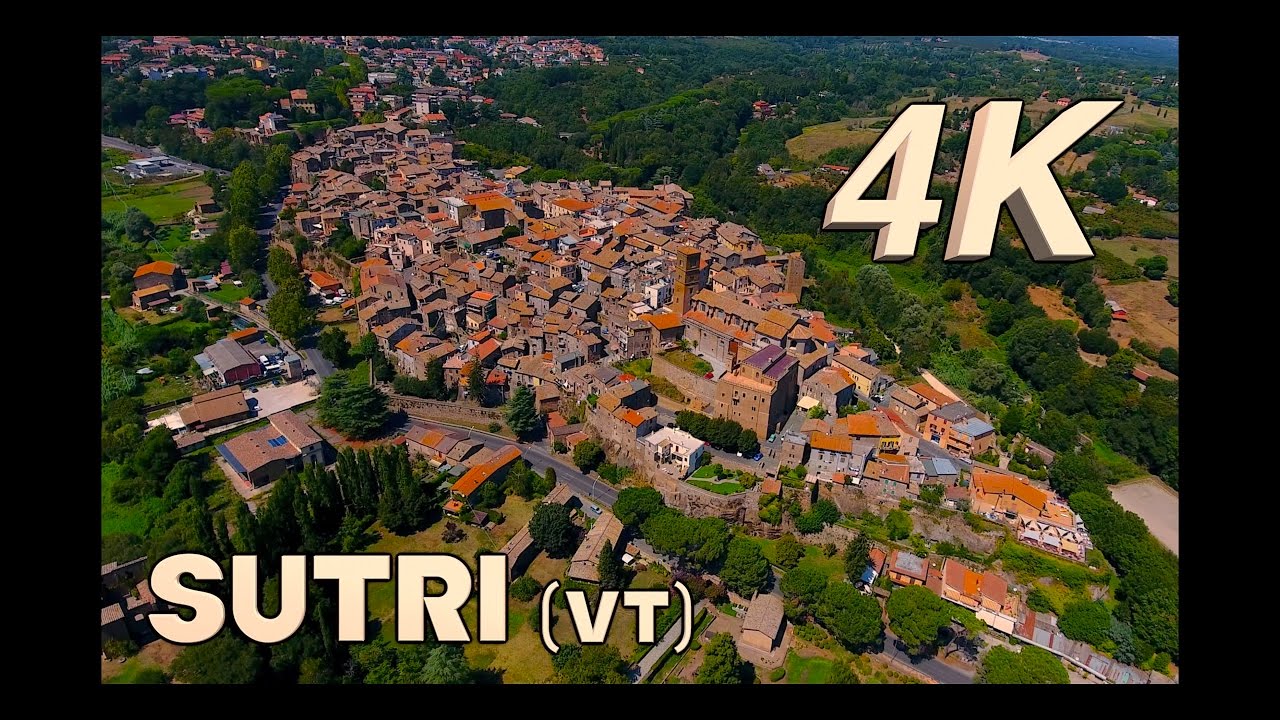 InFlight History 4K - Sutri 4K (Viterbo) Drone 4K View
