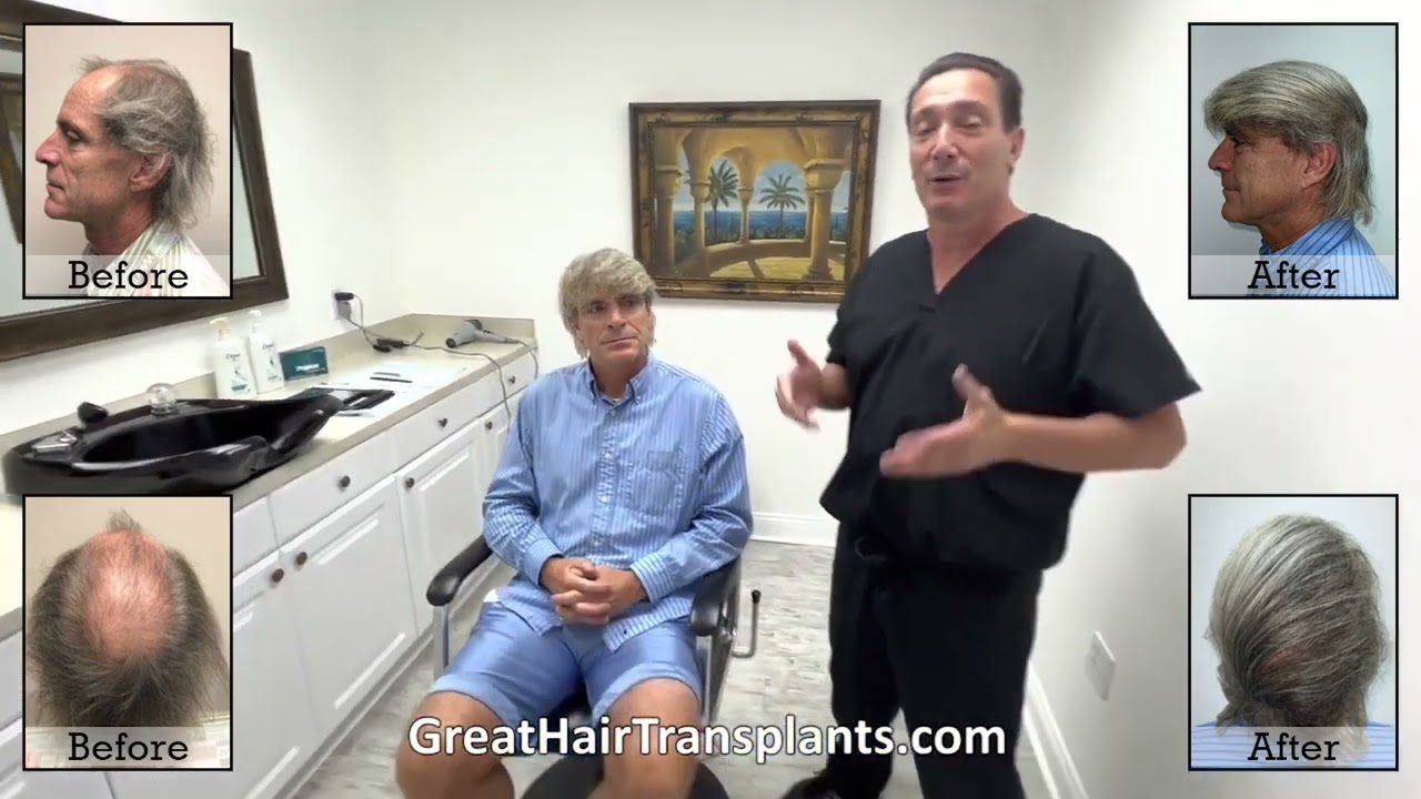 Dr  Brett Bolton Patient Mark MaxHarvest™ Plus