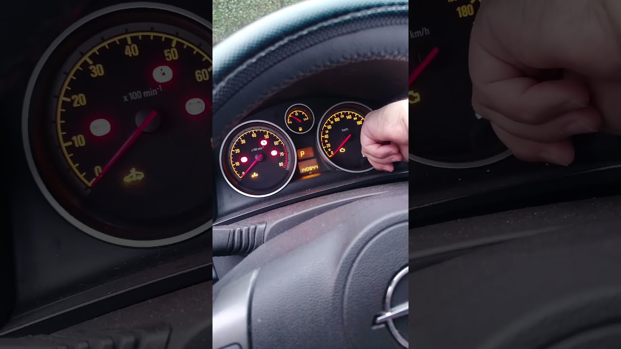 Как сбросить сервисный интервал на Opel Zafira B