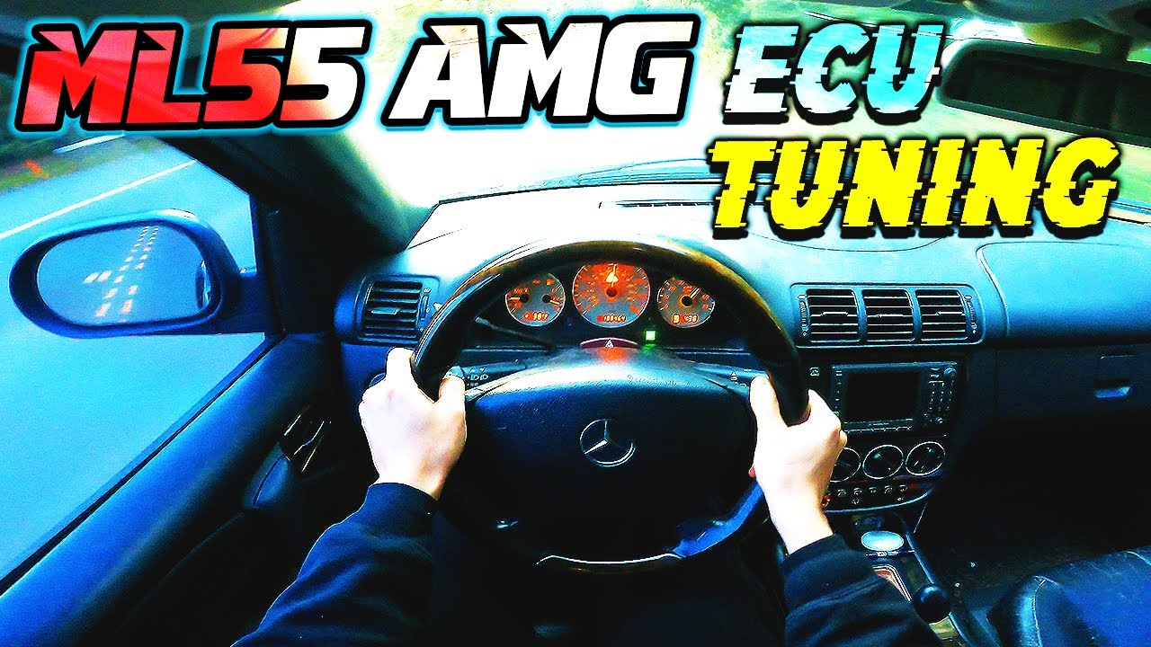 How to ECU Tune with MPPS V18 - ML55 AMG Bosch ME 2.0 (POV Test Drive)