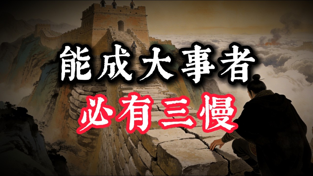 曾國藩：能成大事的人，必有三慢，看完你就悟了#处世智慧 #人生感悟 #生意思维 #认知 #情感 #事业 #自我成长 #正能量 #成功思维模式 #人情世故