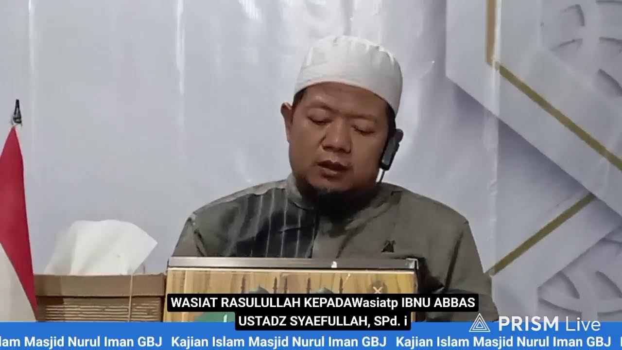 Siaran langsung Masjid Nurul Iman
