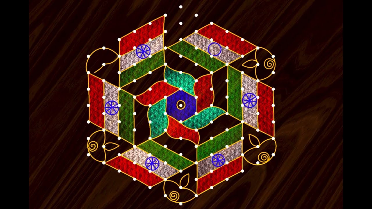 Republic day special rangoli designs 2026|simple 2026 republic day rangoli|traditional kolam 