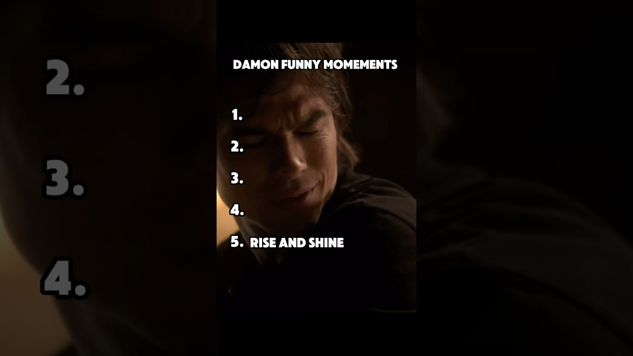 Damon funny moments #thevampirediares #tvd #damonsalvatore #funnymoments #elenagilbert