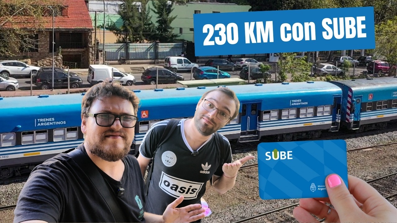 Viajamos 230 km por el AMBA usando la SUBE
