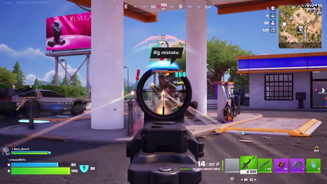 I genuinely thought he was gonna die there.