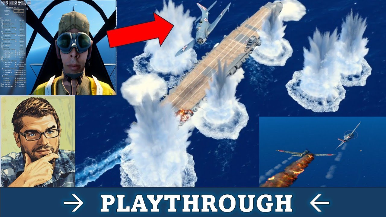 Intense Cat & Mouse Naval Combat in the Coral Sea  - Task Force Admiral