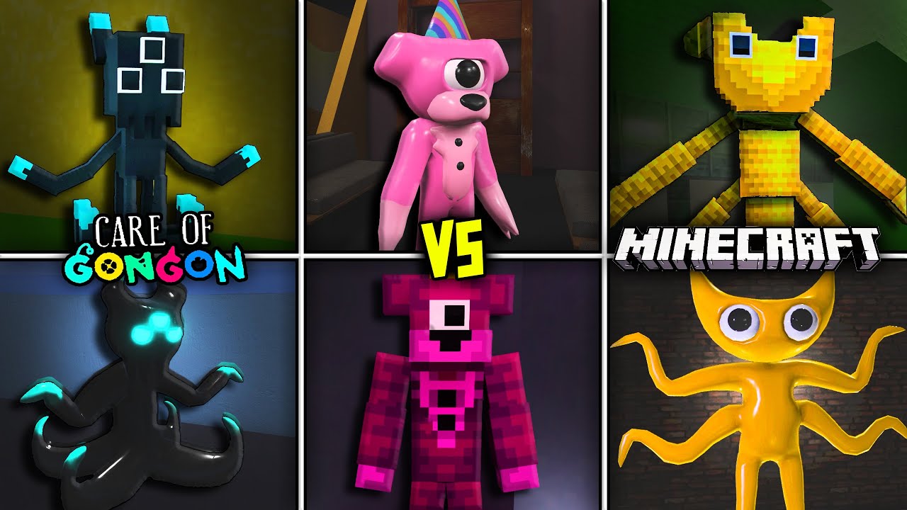 Care of GonGon Vs Roblox Vs Minecraft - Mod/Addon