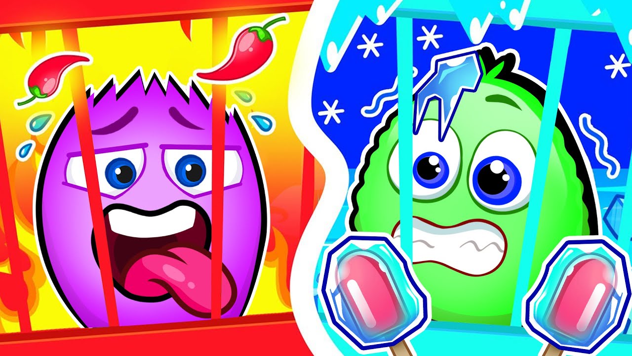 Op y Bob: Lecciones Divertidas Sobre Caliente y Fría | Videos Educativos para Niños