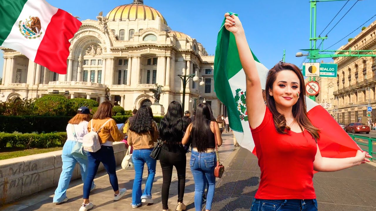 EXPERIENCE Mexico City's Historic Center in 2024. 4K Walk CDMX