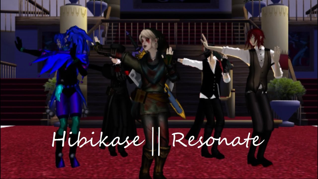 MMD Creepypasta Hibikase || Resonate