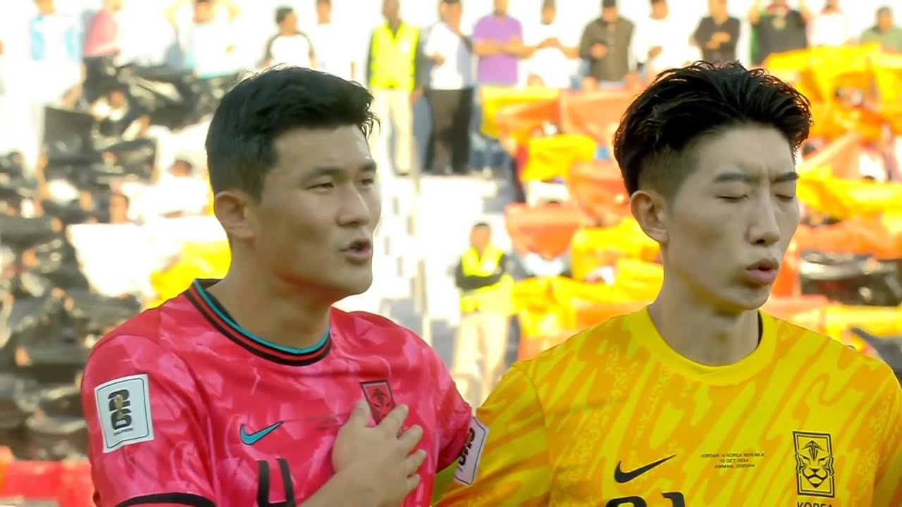 Jordan vs Korea Republic National Anthem - FIFA World Cup 2026 Asian Qualifiers