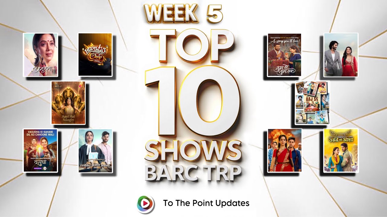BARC TRP 2026 Week 5 | Top 10 Shows | To The Point Updates |