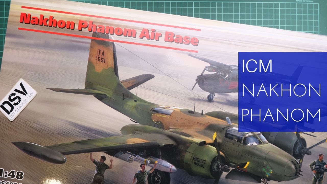 ICM 1/48 Nakhon Phanom Air Base (DS4804) Review