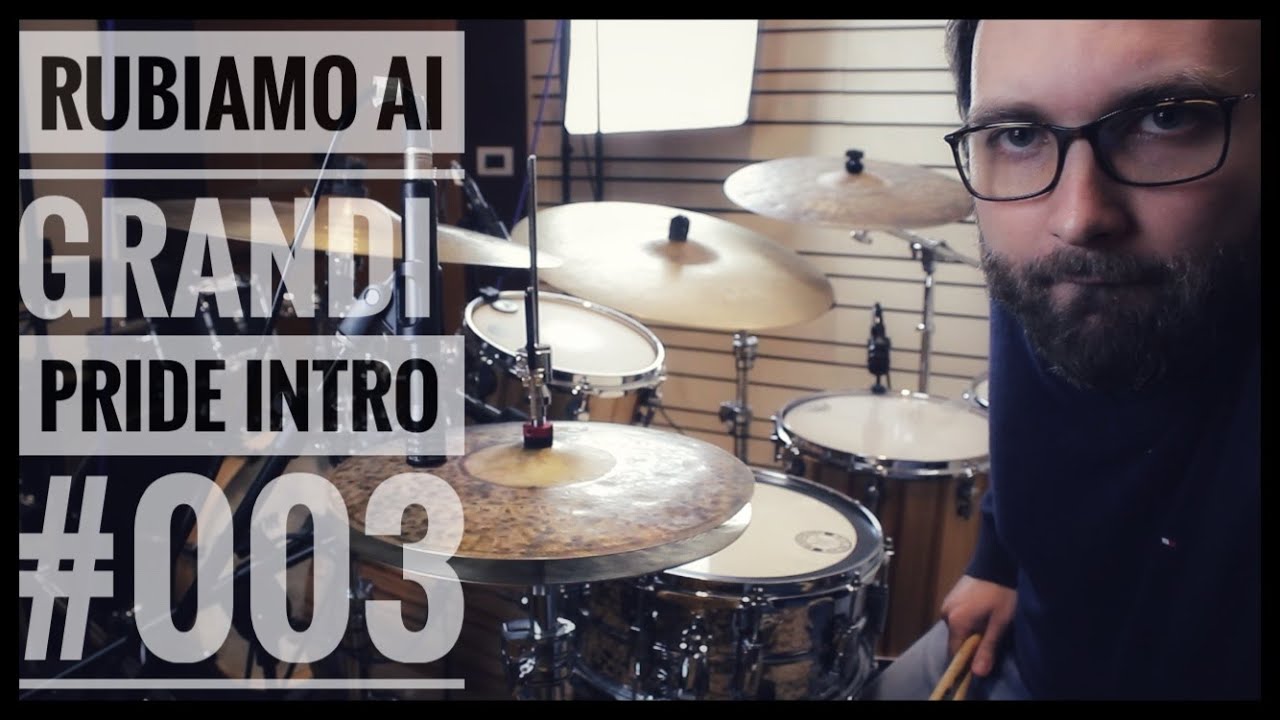 Pride “in the name of love” (U2) - 🥁Drum tutorial: come suonare la batteria (Larry Mullen jr)