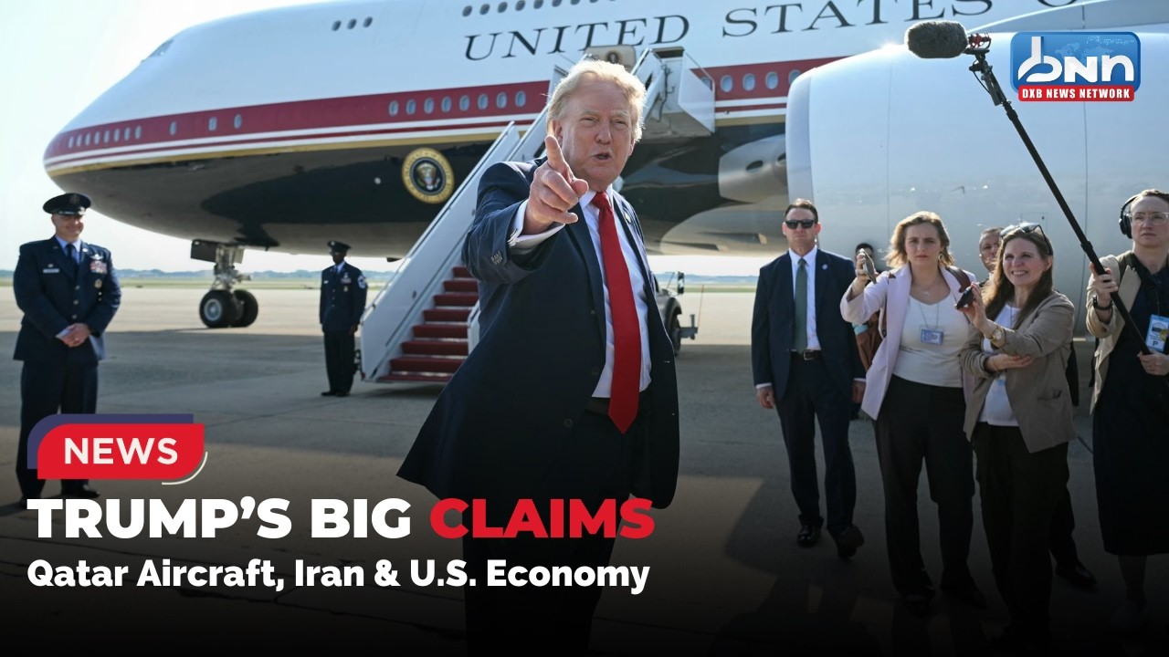 Trump Highlights Qatar Aircraft, U.S. Investment Boom, Iran Policy and Declassification Push