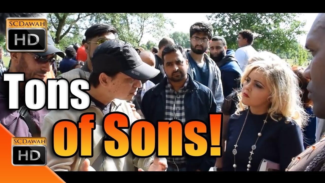 Tons of Sons! Mansur Vs Christian Girl | Old Is Gold | Speakers Corner | Hyde Park