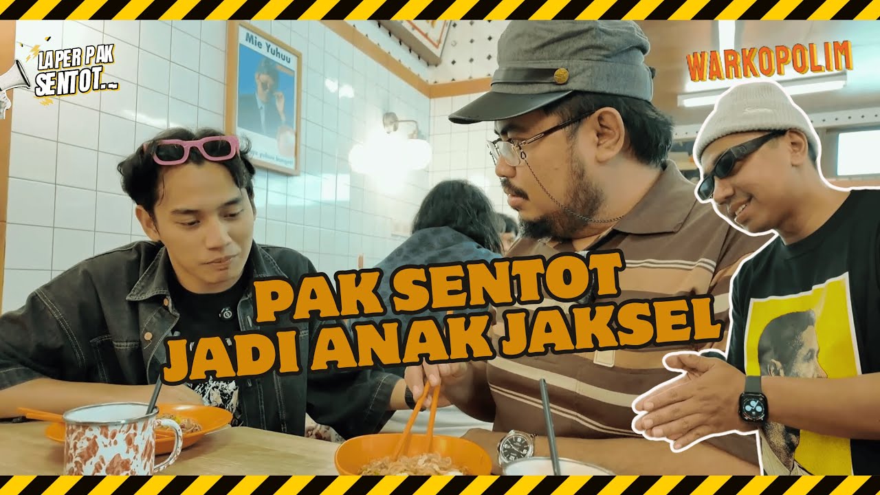 SKENA ABIS DI WARKOPOLIM❗️PAK SENTOT BELAJAR JADI ANAK JAKSEL ❗️