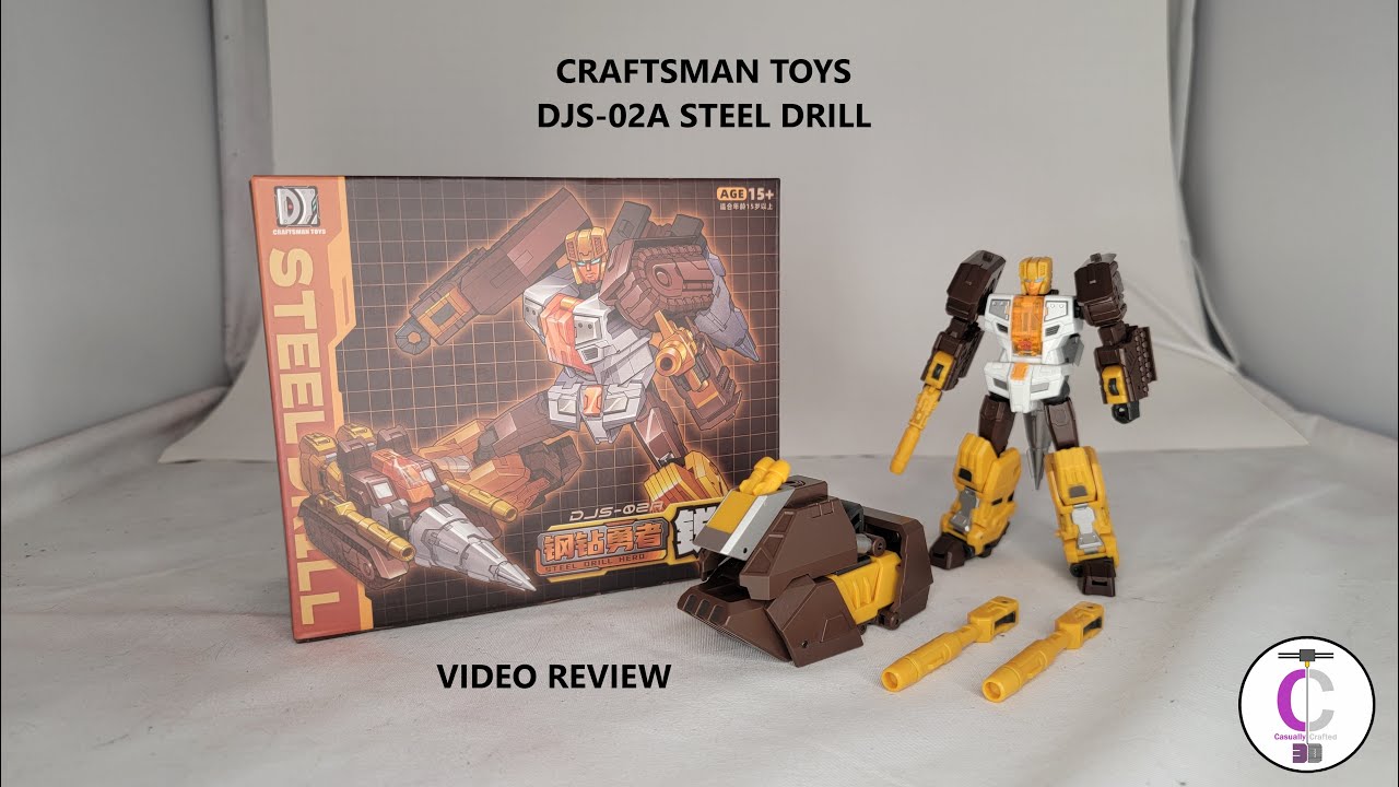 Transformers Review: CRAFTSMAN TOYS DJS-02A Steel Drill (Nosecone)