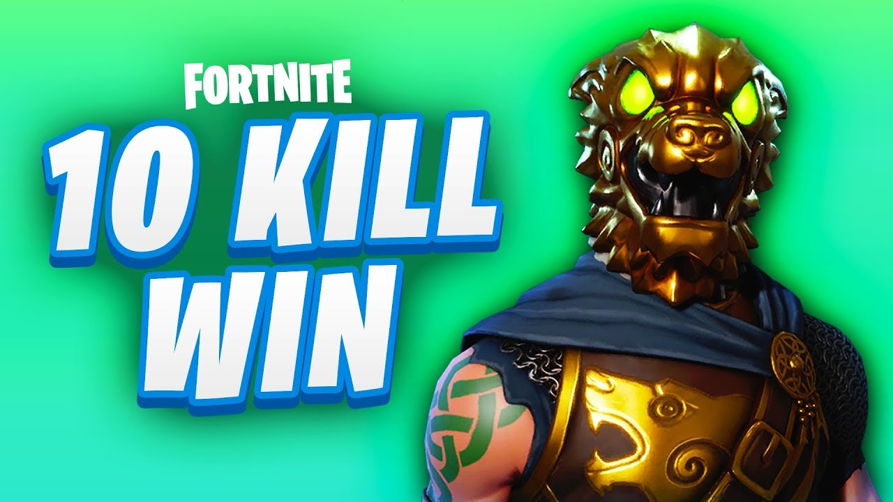 10 Kill Win | Solo Win | Fortnite | No Commentary