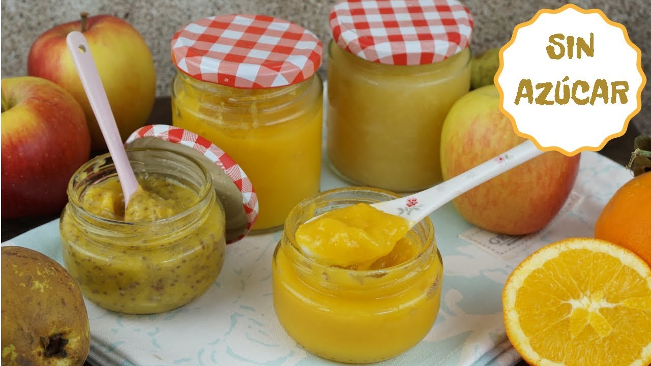 mermelada sin azúcar apta para diabeticos-mermeladas fáciles y saludables