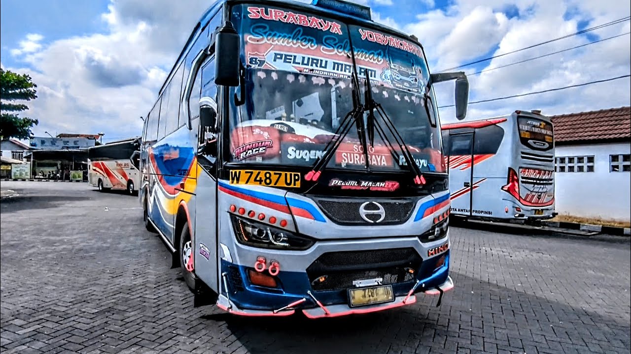 EKSISTENSI BUS ARTIS, SUGENG RAHAYU 7487 PELURU MALAM! berangkat siang dari terminal giwangan jogja