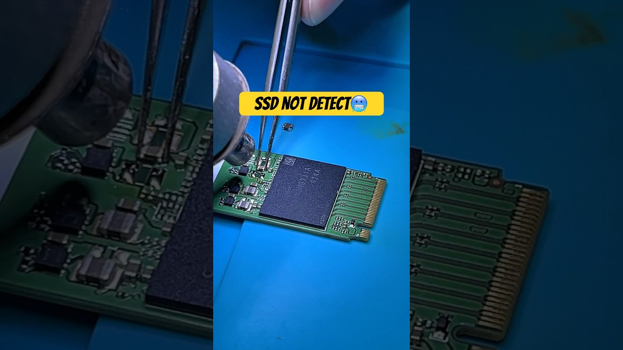How to repair ssd not detect🤔 #short #repair