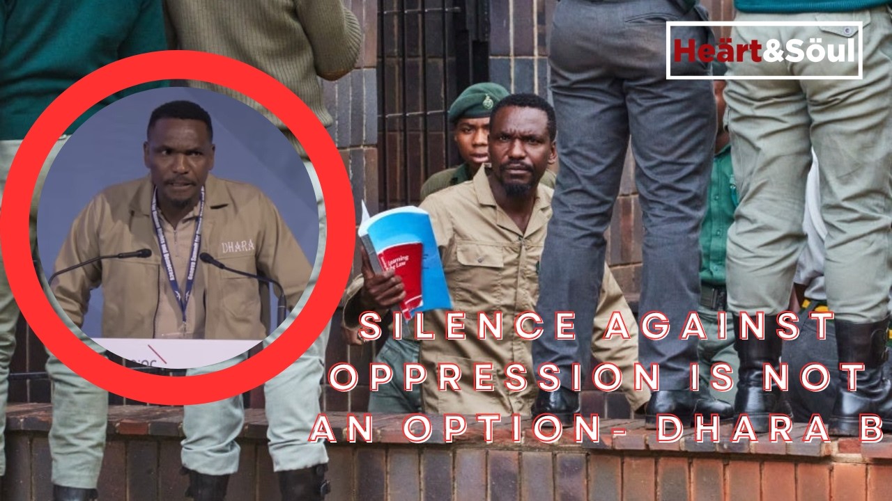 Silence aganist oppression is not an option - Dhara B's Geneva Summit speech #hstvzim