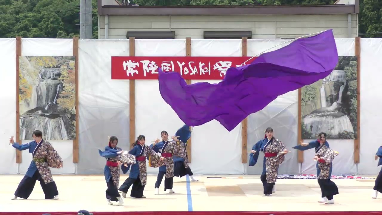 [4K] 秋山舞の会（第22回常陸国YOSAKOI祭り 2025 日曜日/大子メイン会場）