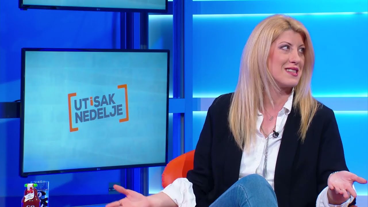 Utisak Nedelje: Zdenko Tomanović, Jelena Zorić i Miodrag Majić.