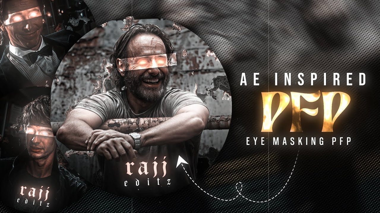 Trending EYE MASKING PFP Tutorial 🔥☠️ | Alight Motion | Rajj Editz |