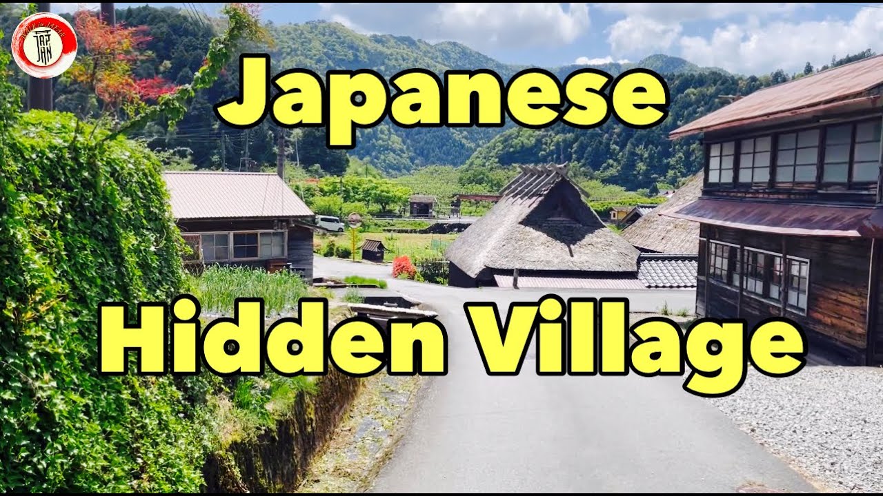 【4K】Japanese Hidden Village | Kayabuki No Sato | Kyoto deep in the mountains