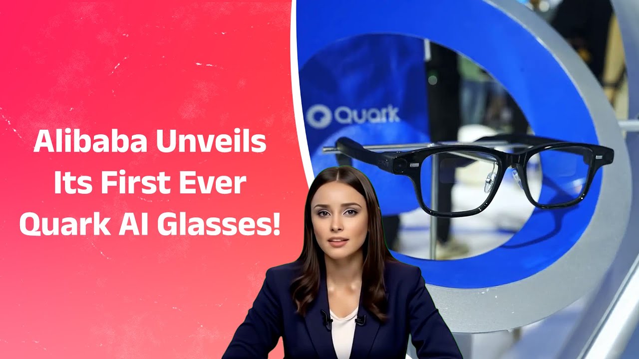 Alibaba’s First AI Smart Glasses |  Quark Glasses Take On Meta & Xiaomi!