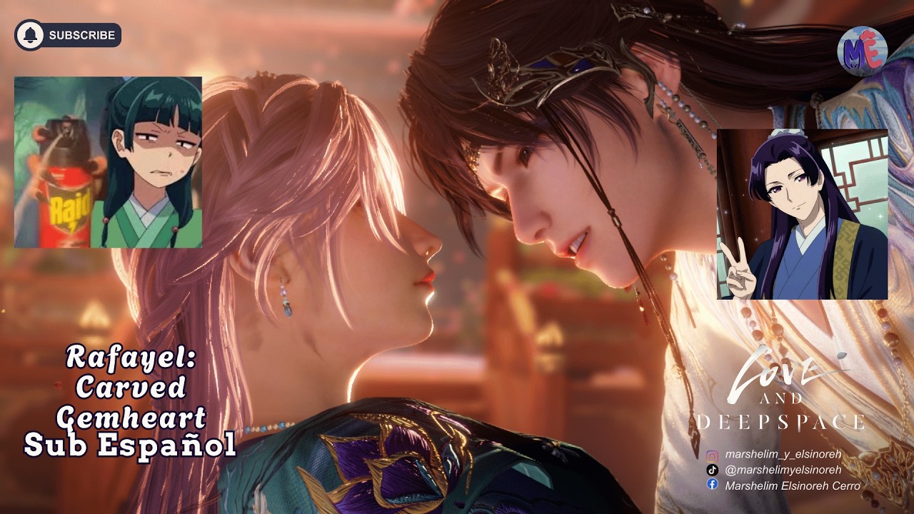 Rafayel: Carved Gemheart | Sub español | Love and Deepspace || con memes