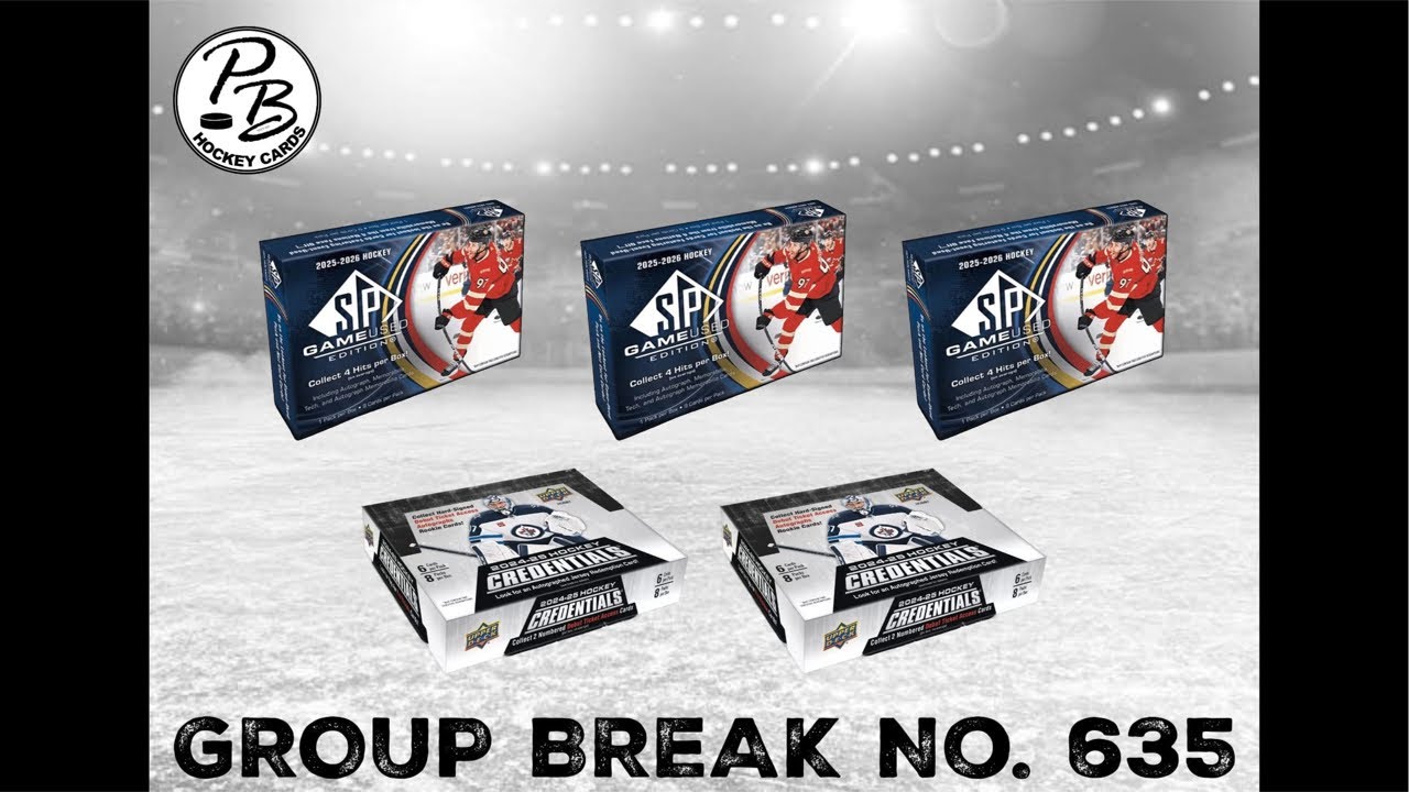 PB hockey cards - GB625 (5xbox mix) - pyt