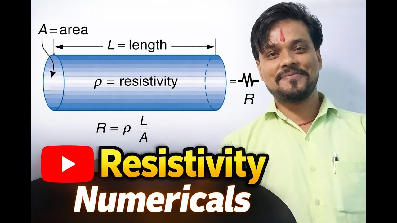 All important questions of Resistivity Numerical in one video