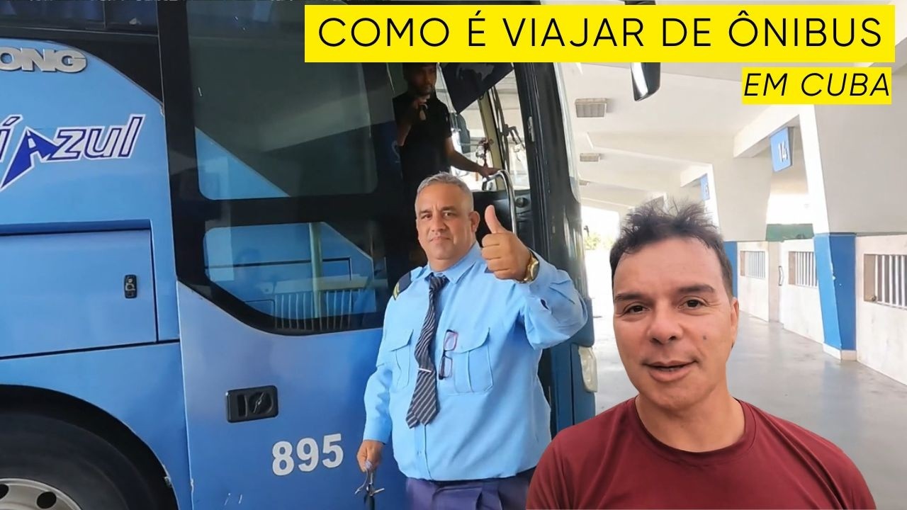 Como Viajar de Ônibus em CUBA 🇨🇺 A aventura é real…