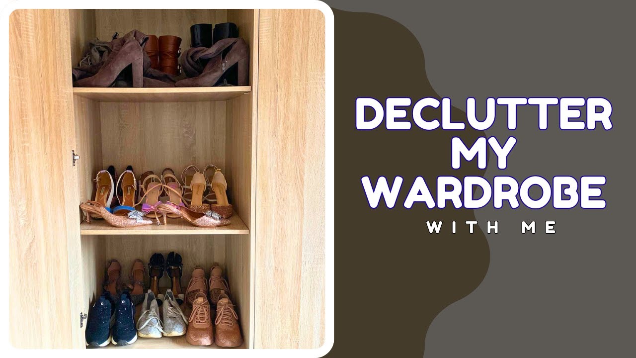DECLUTTER MY WARDROBE WITH ME | CLOSET CLEAN OUT & ORGANIZATION MOTIVATION