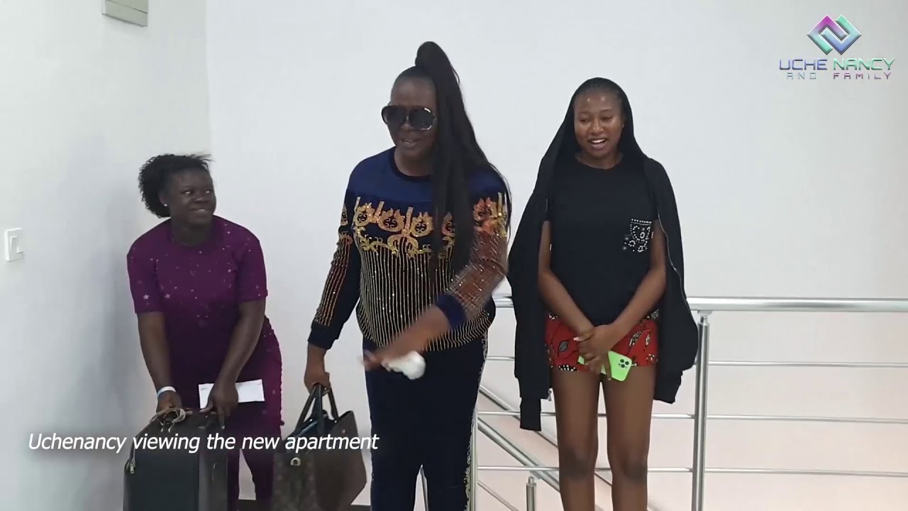 D GIRLS WERE OVER EXCITED AS DEY TOOK UCHE NANCY AROUND D APARTMENT. WHAT CHINANU DID WILL SHOCK U