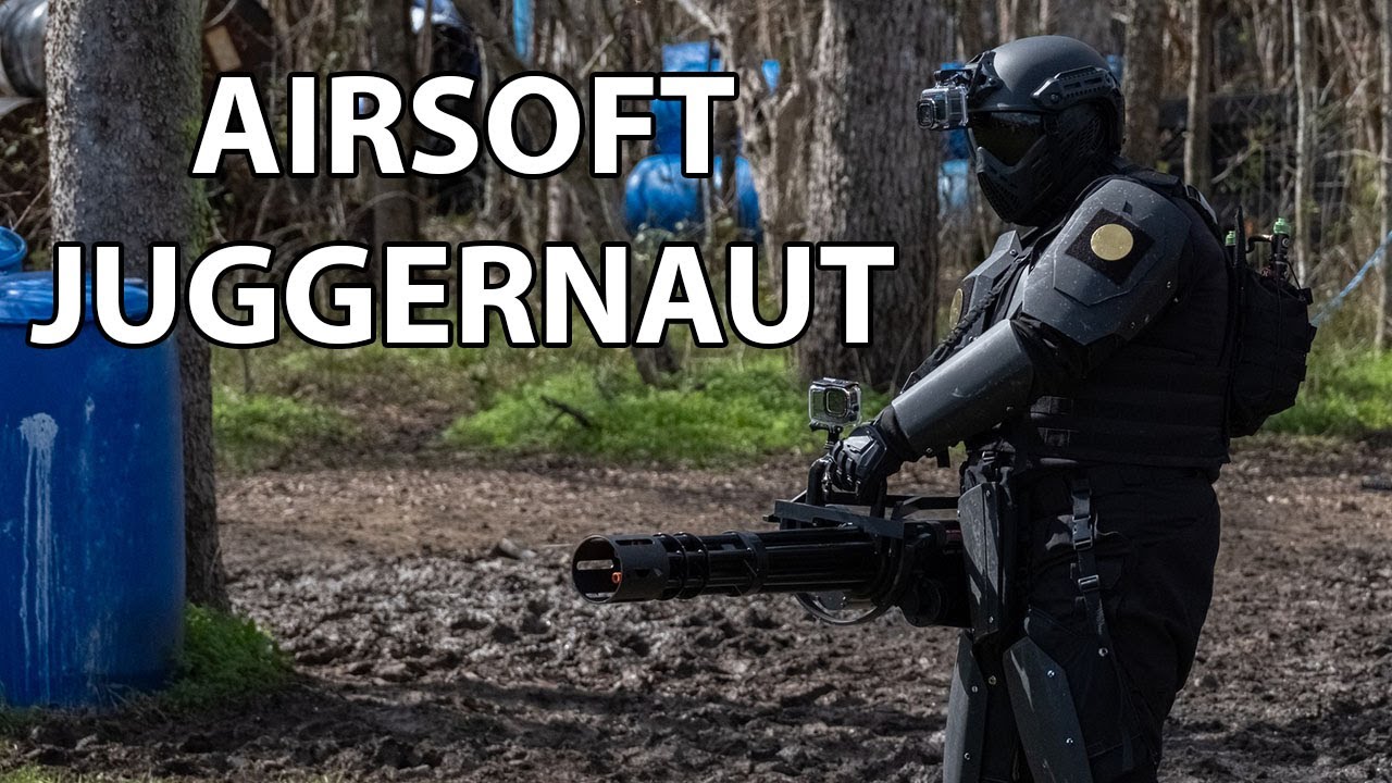 Airsoft Juggernaut w/ Classic Army M134-A2 POV