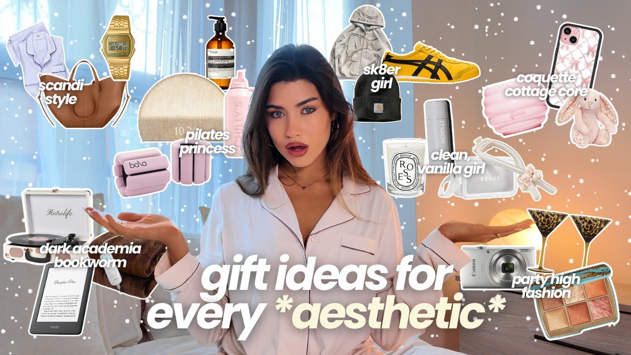 a gift guide for EVERY aesthetic